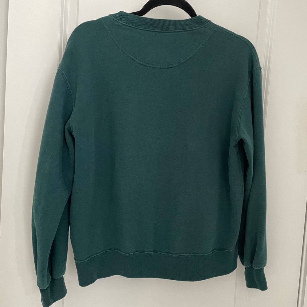 Abercrombie & Fitch Soft A&F Lake Tahoe Crewneck Sweatshirt Green.      17 - Picture 5 of 6